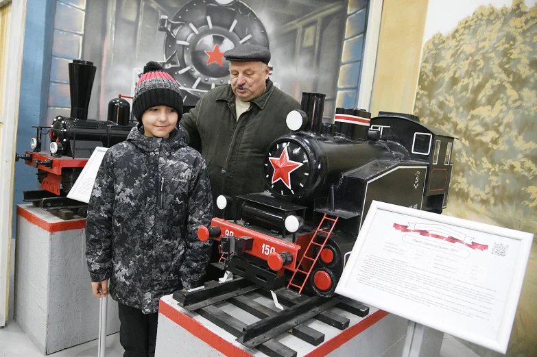 Выставка железнодорожной ретротехники