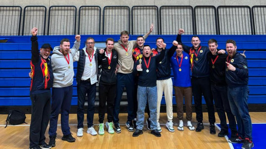 Воронежские волейболисты победили на турнире в Белграде и спели гимн России