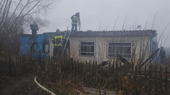 В Воронежской области мужчина погиб при пожаре на Веселой улице