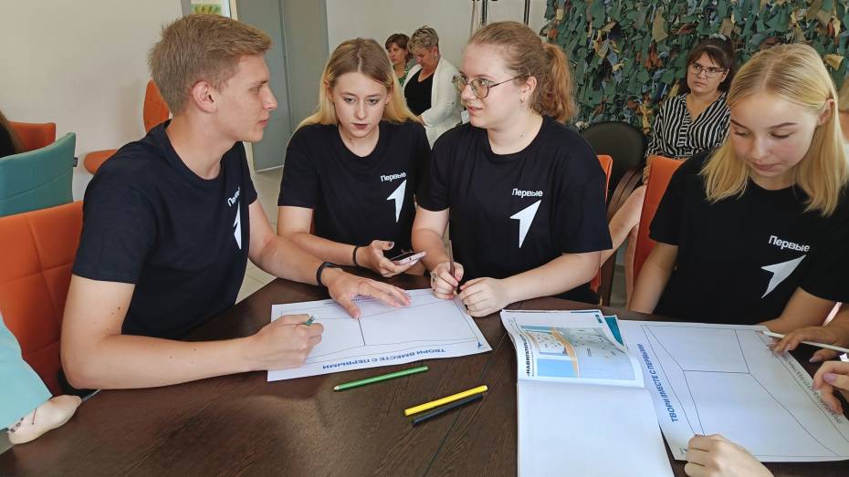 В школах Воронежской области появятся пространства, оформленные по проектам Движения Первых