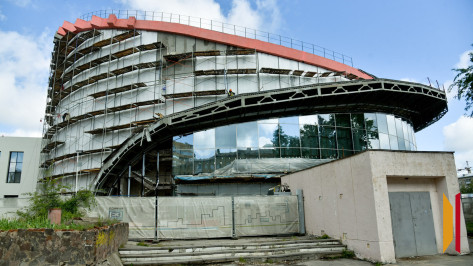Пожар на кровле Воронежского цирка не повлияет на сроки реконструкции