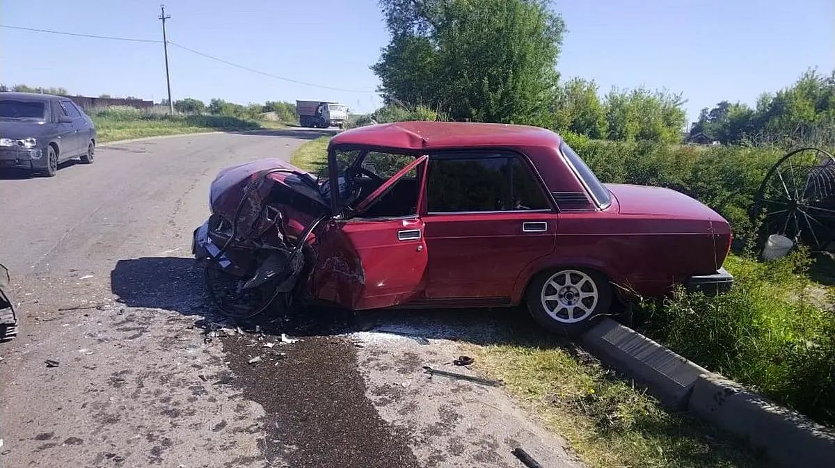 ДТП в Хохольском районе. Аварии под п. Хохольский. Новости РИА