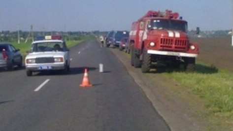 Восемь пассажиров автобуса Воронеж-Курск пострадали в аварии у села Беседино
