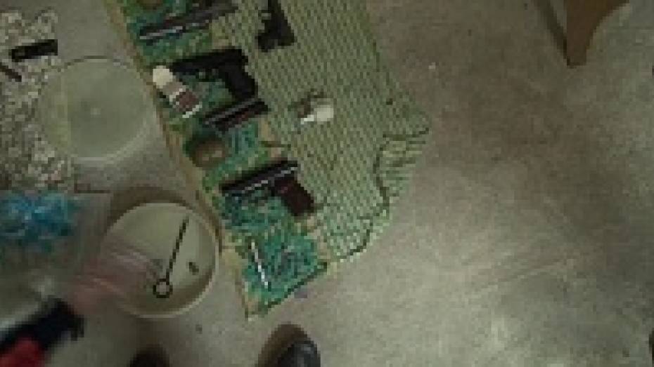 Полицейские нашли в доме воронежца 2 гранаты и 4 пистолета