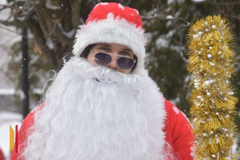 Парад Дедов Морозов и Снегурочек в Воронеже в 2025 году