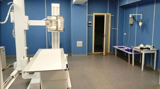 В Грибановской районной больнице капитально отремонтировали рентген-кабинет