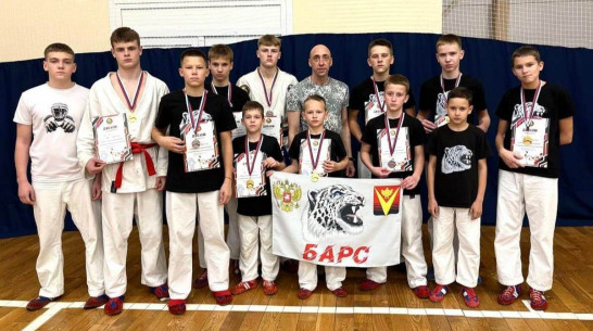 Борисоглебские рукопашники завоевали 6 золотых медалей на областных соревнованиях
