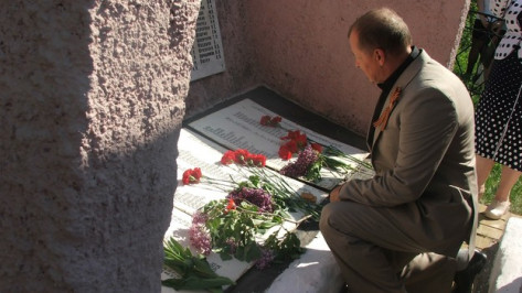 В Губарево Семилукского района появился мемориал в честь погибших односельчан
