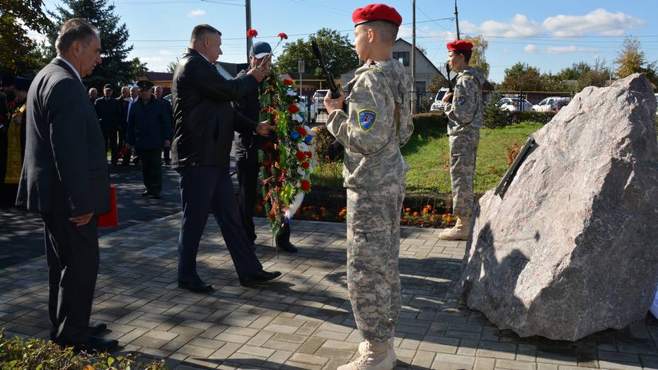 Аллею Славы ветеранов ОВД заложили в Россоши