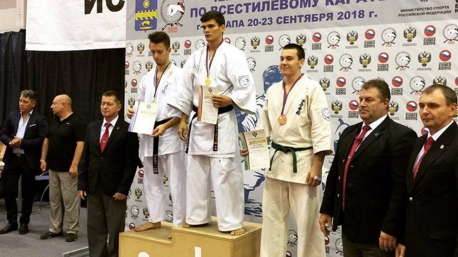 Россошанец стал чемпионом России по всестилевому карате