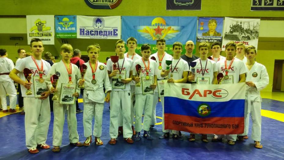 Борисоглебцы завоевали 3 «золота» всероссийского турнира по армейскому рукопашному бою