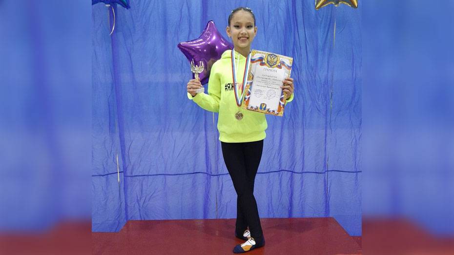 Бобровская гимнастка победила в открытом турнире в Саратовской области