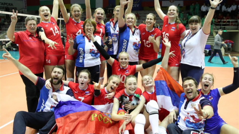 Воронежская волейболистка выиграла чемпионат Европы со сборной России