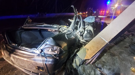 Воронежцы сообщили о страшной смертельной аварии на улице Розовой: видео