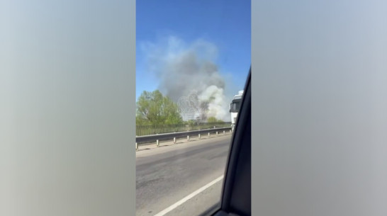 Двое спасателей госпитализированы после тушения крупного пожара в селе Бабяково под Воронежем