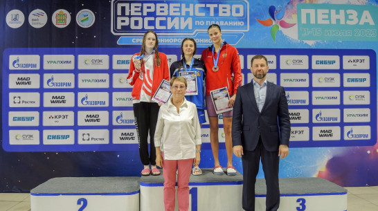 Воронежская спортсменка завоевала «золото» на первенстве России по плаванию