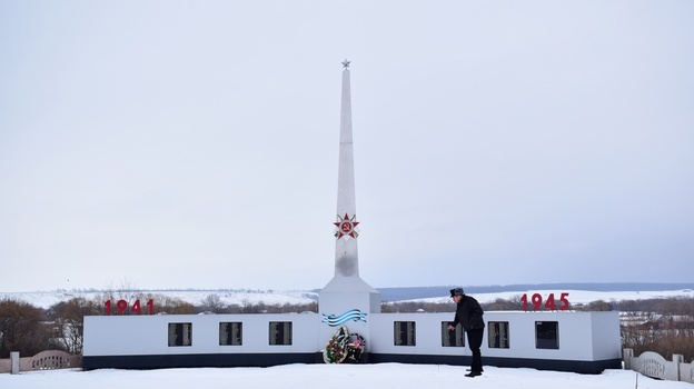 Мемориал «Вечный огонь» благоустроят в грибановском селе Средний Карачан