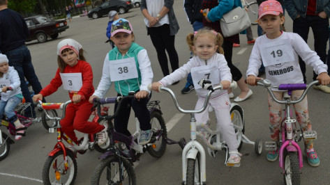 В Рамони велопробег собрал более 100 детей