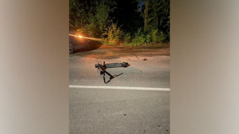 Под Воронежем рейсовый автобус насмерть сбил самокатчика