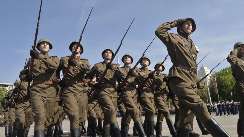 Более 100 военных выйдут на парад Победы в Воронеже в форме образца 1943 года