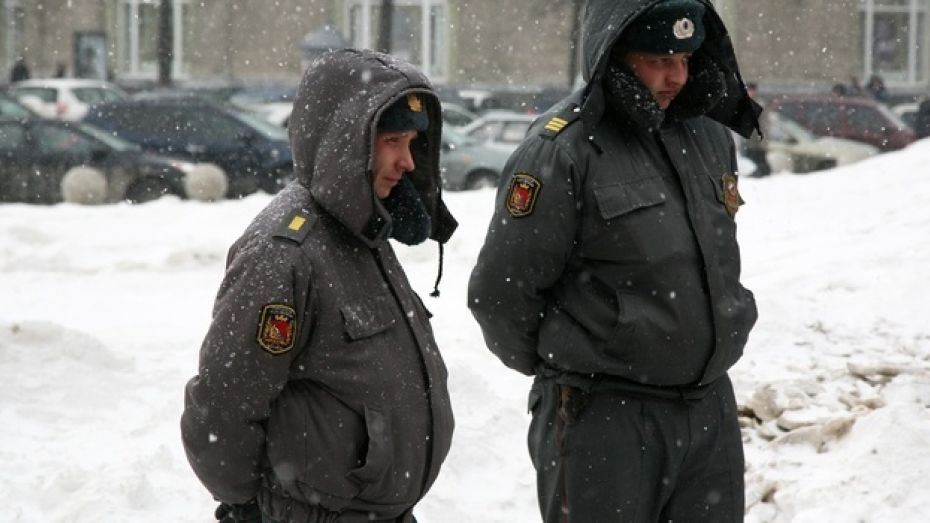 День защитника Отечества в Воронеже охраняли более 260 полицейских