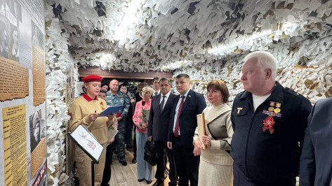 Музей боевой славы открылся в воронежской школе