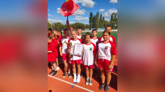 Юные таловчане стали бронзовыми призерами региональной «Эстафеты Победы»