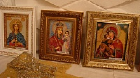 В хохольском музее «Мастера» пройдет выставка вышитых бисером икон «Прикосновение к чуду»