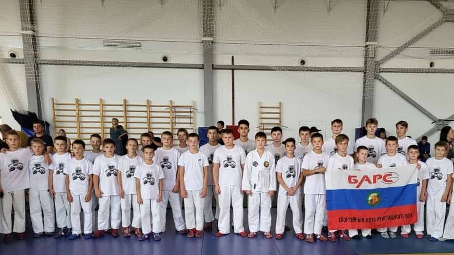 Борисоглебские рукопашники завоевали 8 золотых медалей на межрегиональном турнире