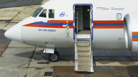 Второй Ан-148, собранный на ВАСО для МЧС, получил имя Ивана Кожедуба