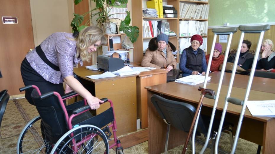 В Кантемировке открыли школу ухода за инвалидами