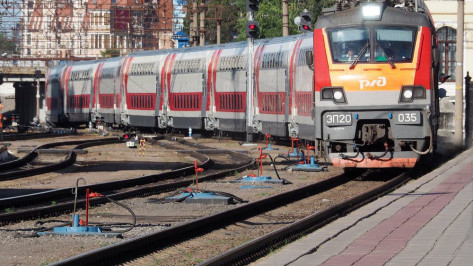 Из Москвы в Воронеж запустят второй двухэтажный поезд