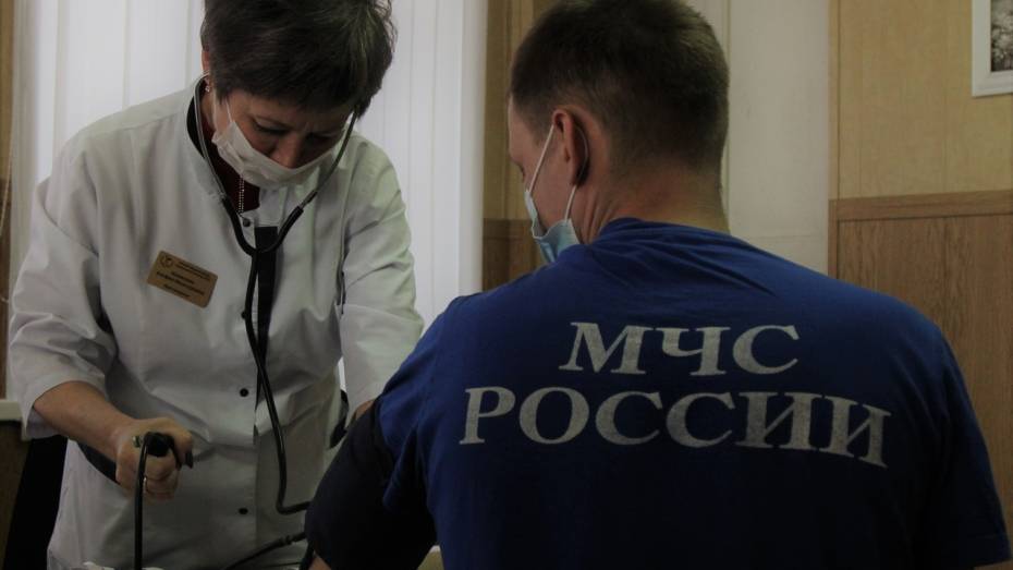 Прививку от коронавируса сделали 70% спасателей в Воронежской области