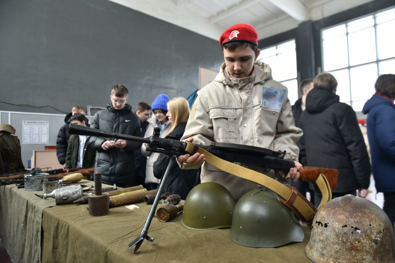 В Воронеже прошла военно-патриотическая акция, приуроченная ко Дню защитника Отечества