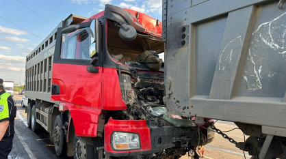 В Воронеже 58-летний мужчина погиб при столкновении 3 грузовиков