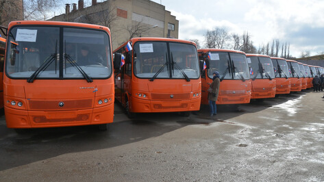 Автопарк Воронежской области пополнился 37 комфортными автобусами