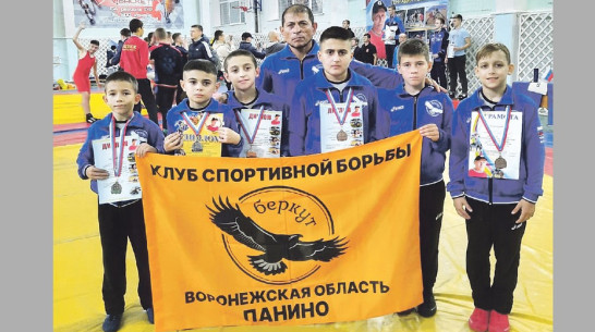 Панинцы завоевали 5 медалей на всероссийском турнире по вольной борьбе