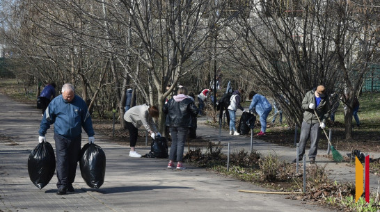 Общегородской субботник в Воронеже отменили из-за непогоды