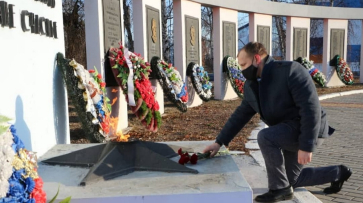 Мемориал павшим в годы ВОВ благоустроили в Терновке местные активисты