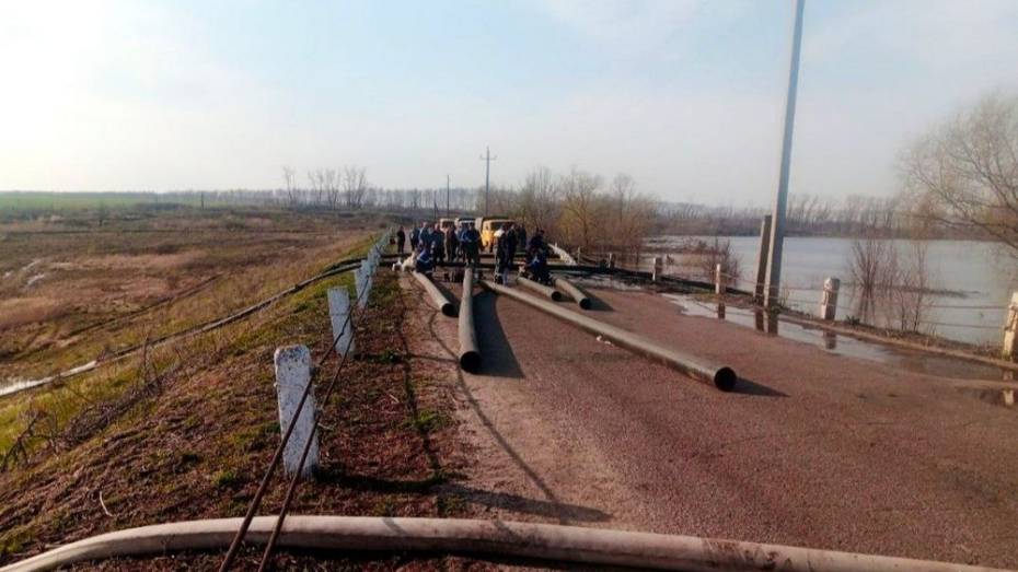 Появилась угроза прорыва плотины в Воронежской области