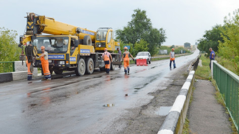 В Эртильском районе на ремонт моста выделили более 115 млн рублей