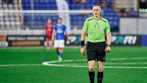 Главным судьей матча воронежского «Факела» и волгоградского «Ротора» назначен Андрей Прокопов