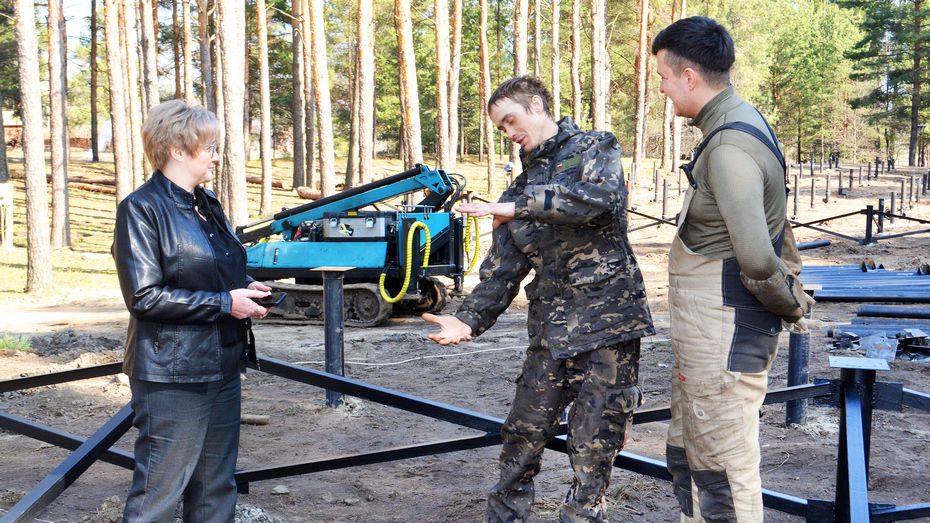 В калачеевском детском лагере «Солнышко» к концу мая построят новые корпуса за 70 млн рублей