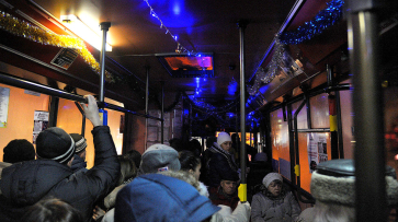 В Новый год в Воронеже изменят маршруты автобусов и остановят троллейбусы