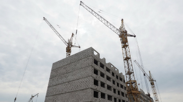 Темпы строительства жилья выросли в Воронеже почти вдвое в 1 полугодии 2021-го