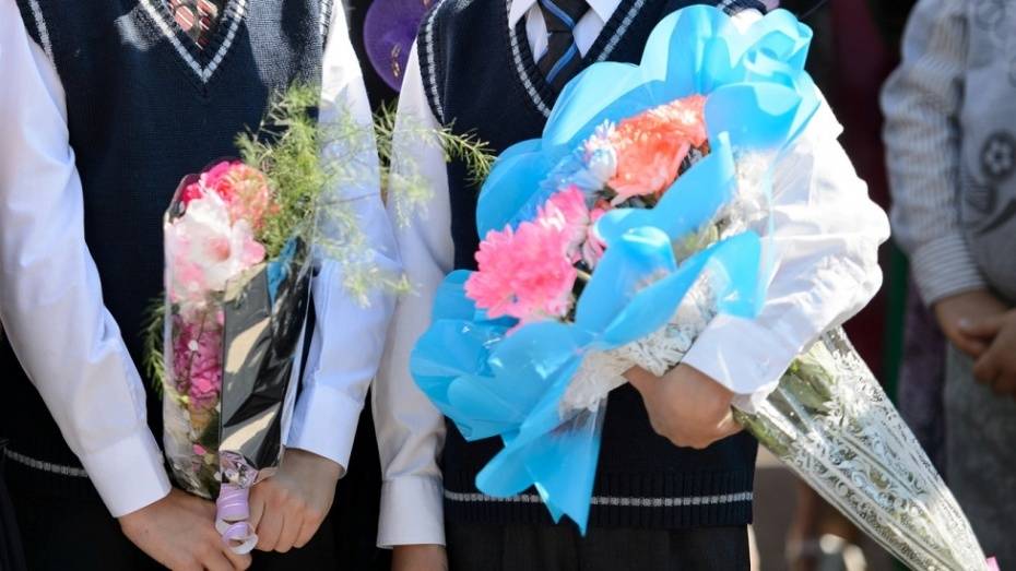 Власти региона поздравили воронежских педагогов и школьников с Днем знаний