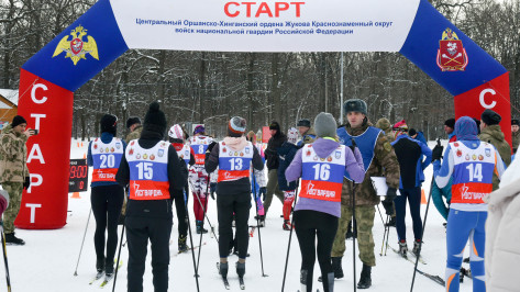 В Воронеже стартовали соревнования по лыжным гонкам и офицерскому троеборью среди росгвардейцев