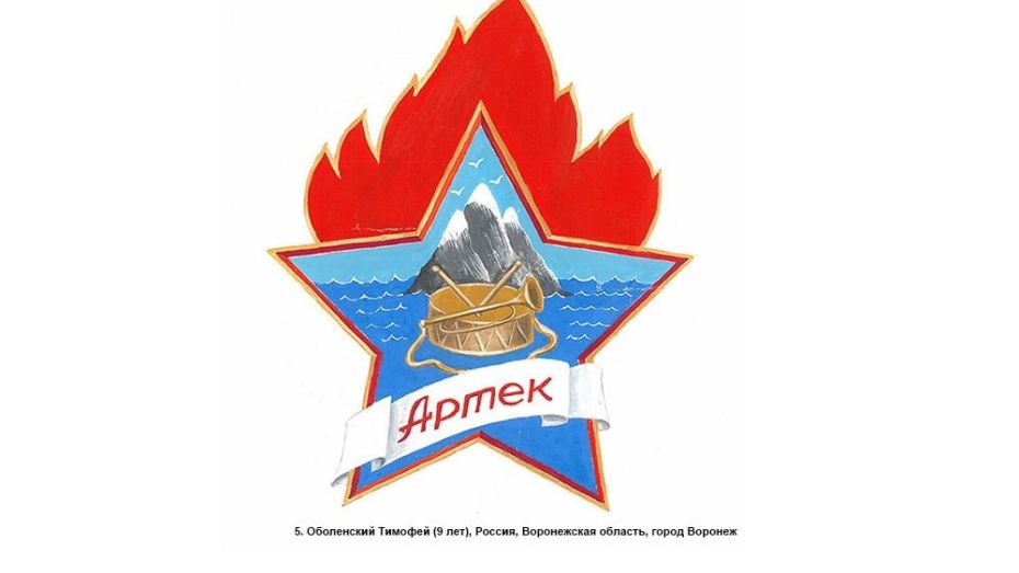 Воронежский школьник предложил «Артеку» новый логотип
