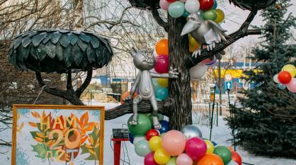 В Воронеже отметили 20 лет со дня установки памятника Котенку с улицы Лизюкова