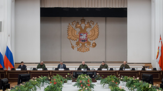 В Воронежской области проходит мобилизационный сбор с военкомами Московского военного округа